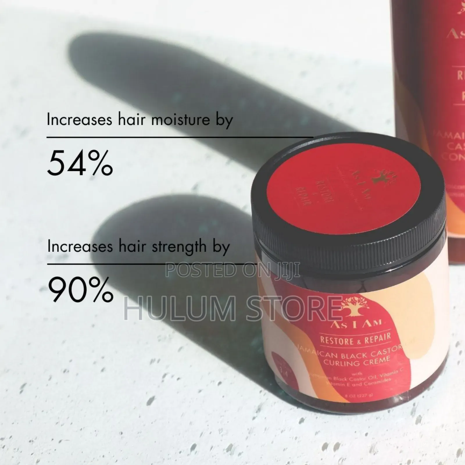 As I Am Jamaican Black Castro Oil Curling Cream