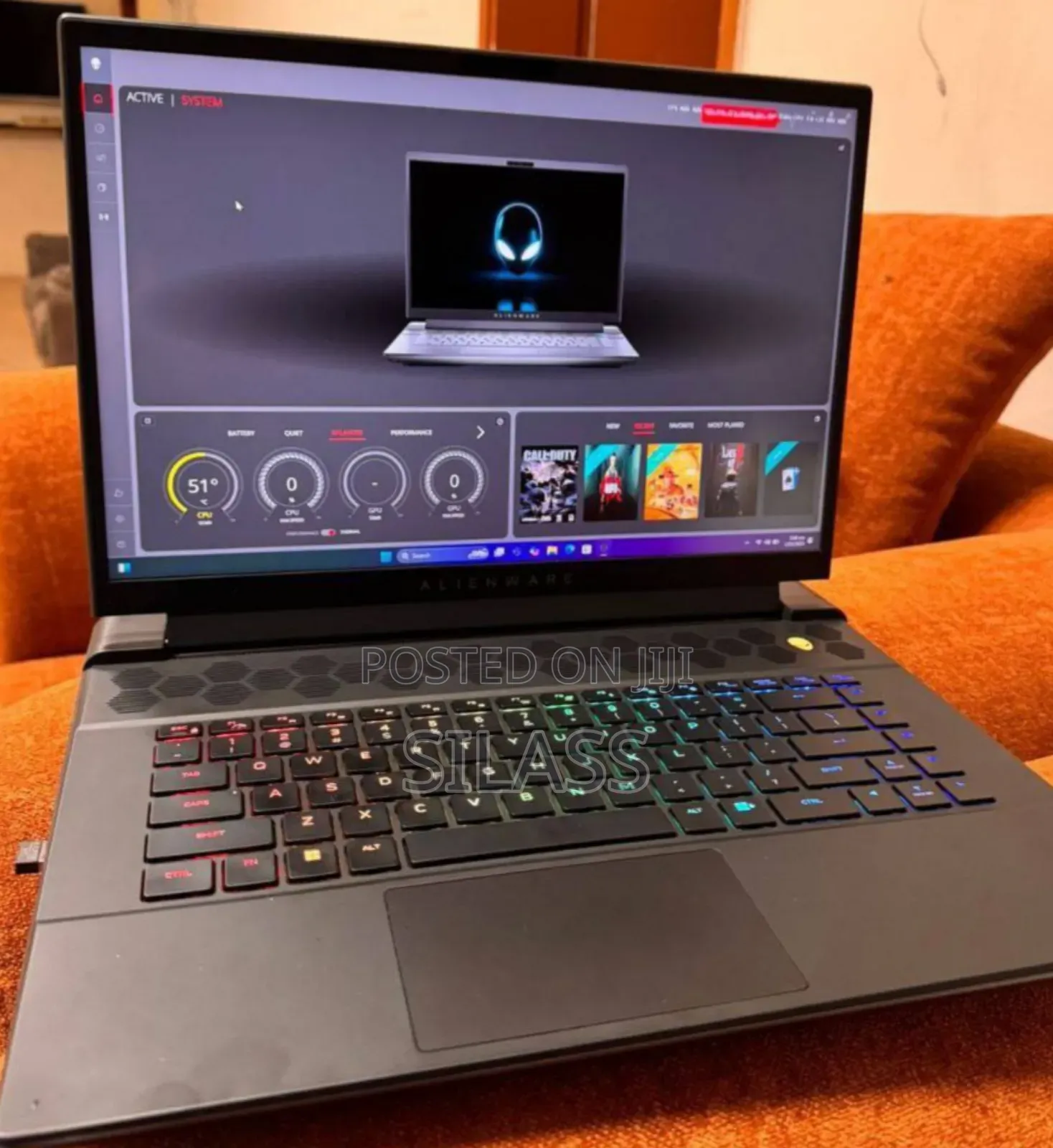 New Laptop Alienware M17x R2 16GB Intel Core I9 SSD 1T