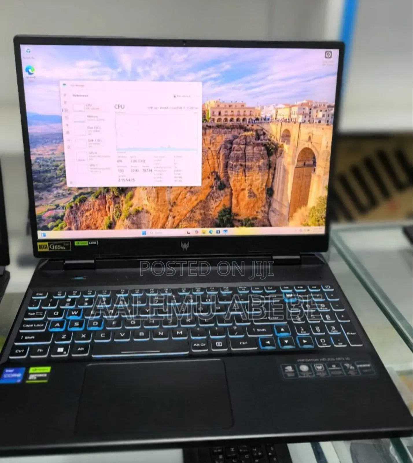 New Laptop Acer Predator Helios 18 PH18-71 16GB Intel Core I7 SSD 1T