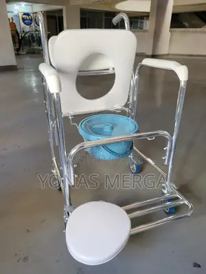 Shower Transport Chair፭叠bathroom Bath Stool𣁋฿Commode Chair