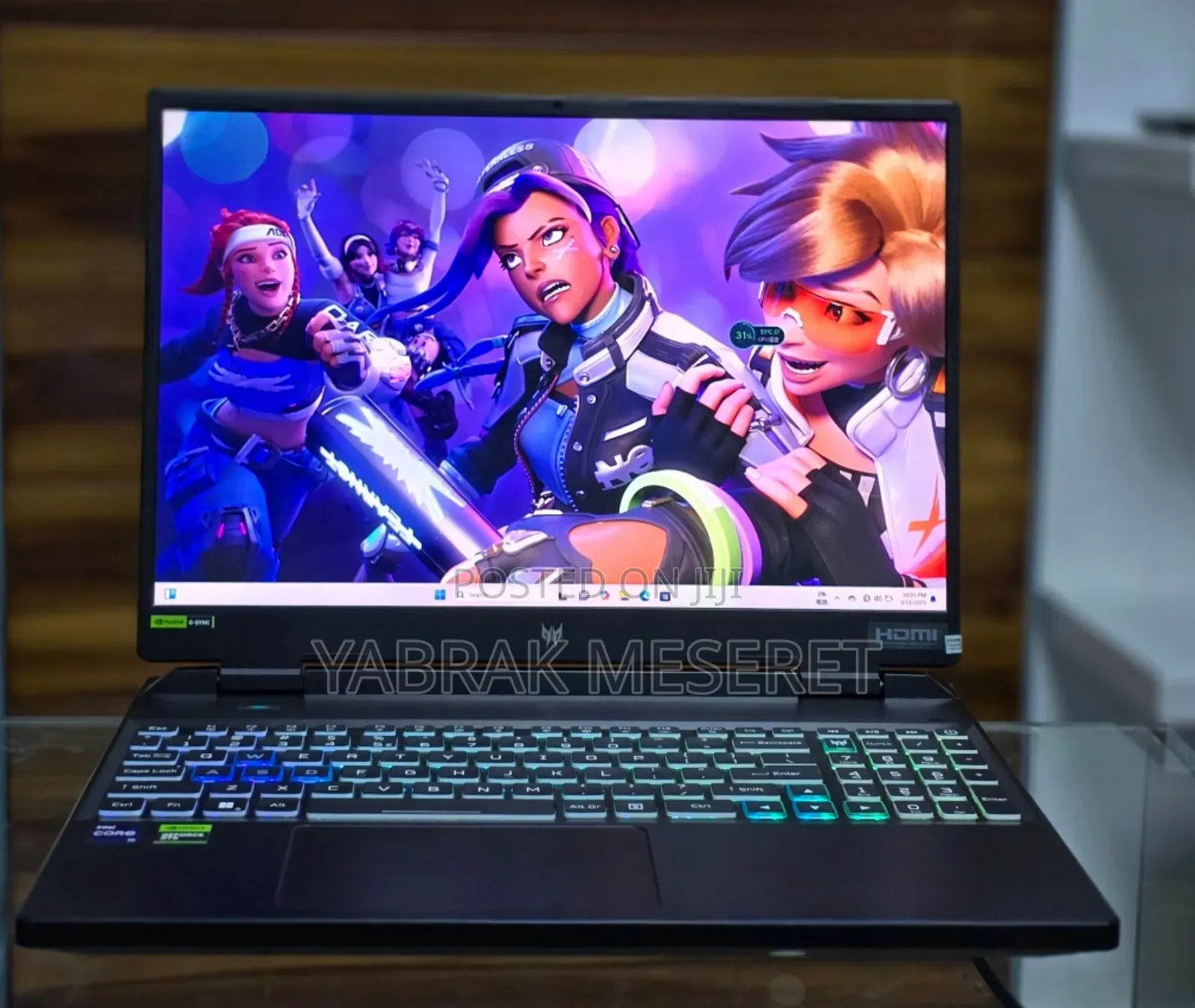 New Laptop Acer Predator Helios 300 16GB Intel Core I9 SSD 512GB