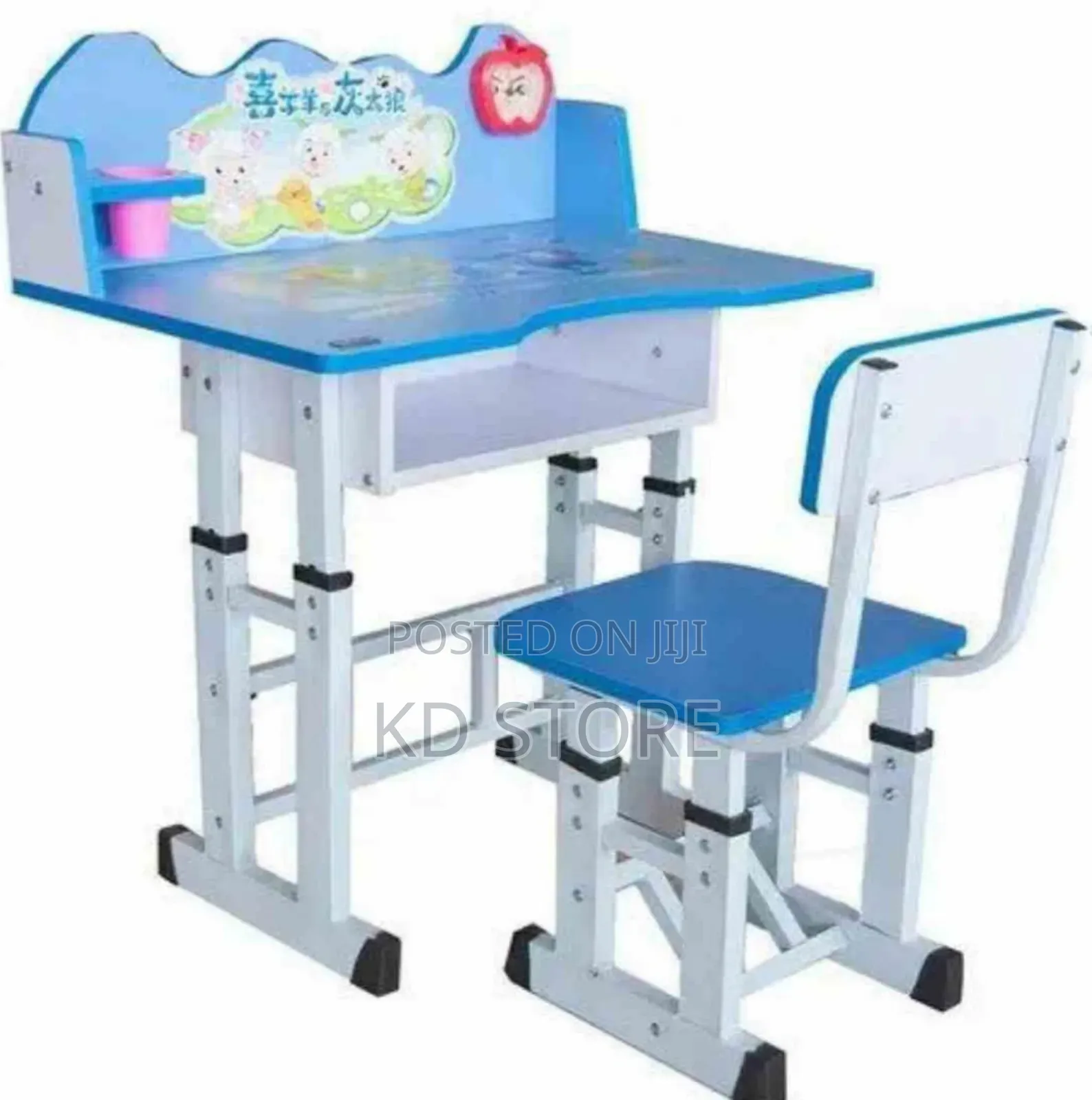  Children's Study Table and Chair,