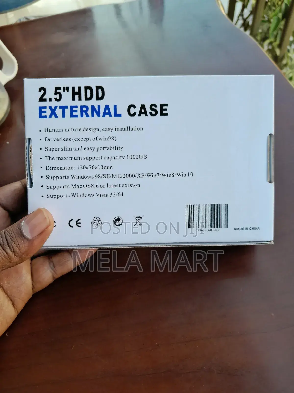 External Case Harddisk Enclosure SSD Case and Enclosure