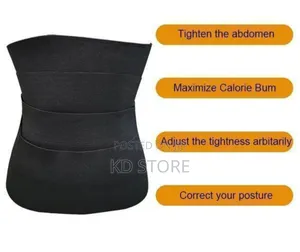 Waist Training Corset 5 Meter ቦርጭ የሚሰበስብ ስብ የሚያቃጥል