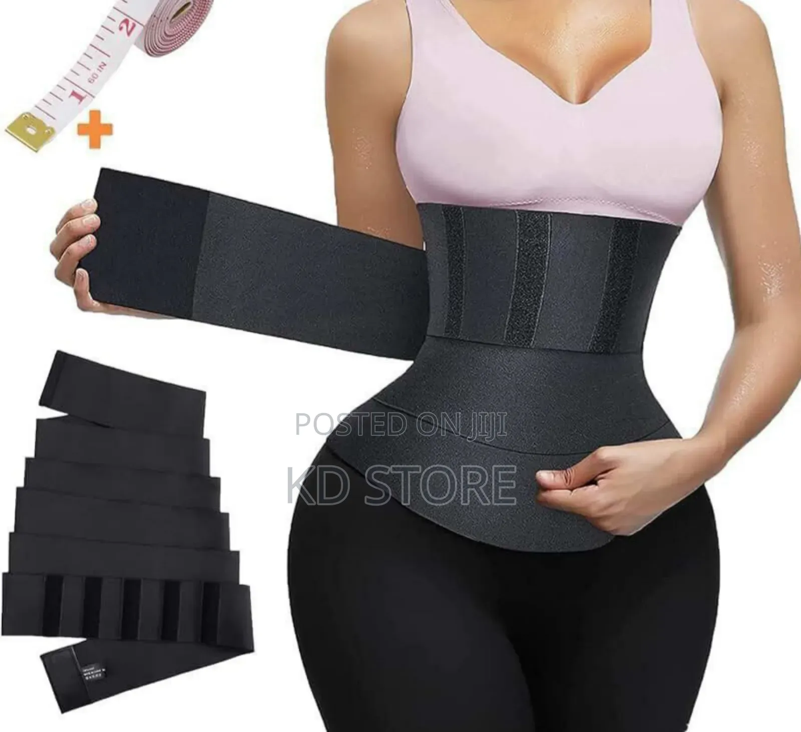 Waist Training Corset 5 Meter ቦርጭ የሚሰበስብ ስብ የሚያቃጥል