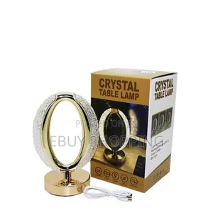 Photo - Crystal Lamp – Modern Design With Multi-Color Options