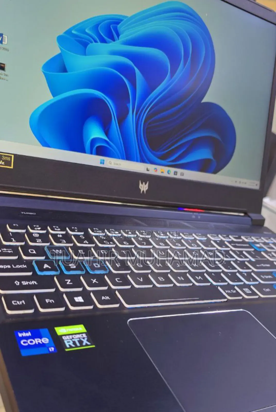 New Laptop Acer Predator Helios 300 16GB Intel Core I7 SSD 512GB