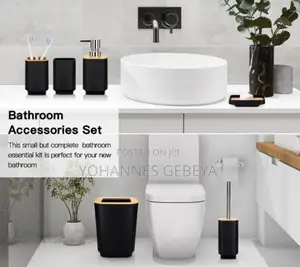 Photo - 6pcs Bathroom Set