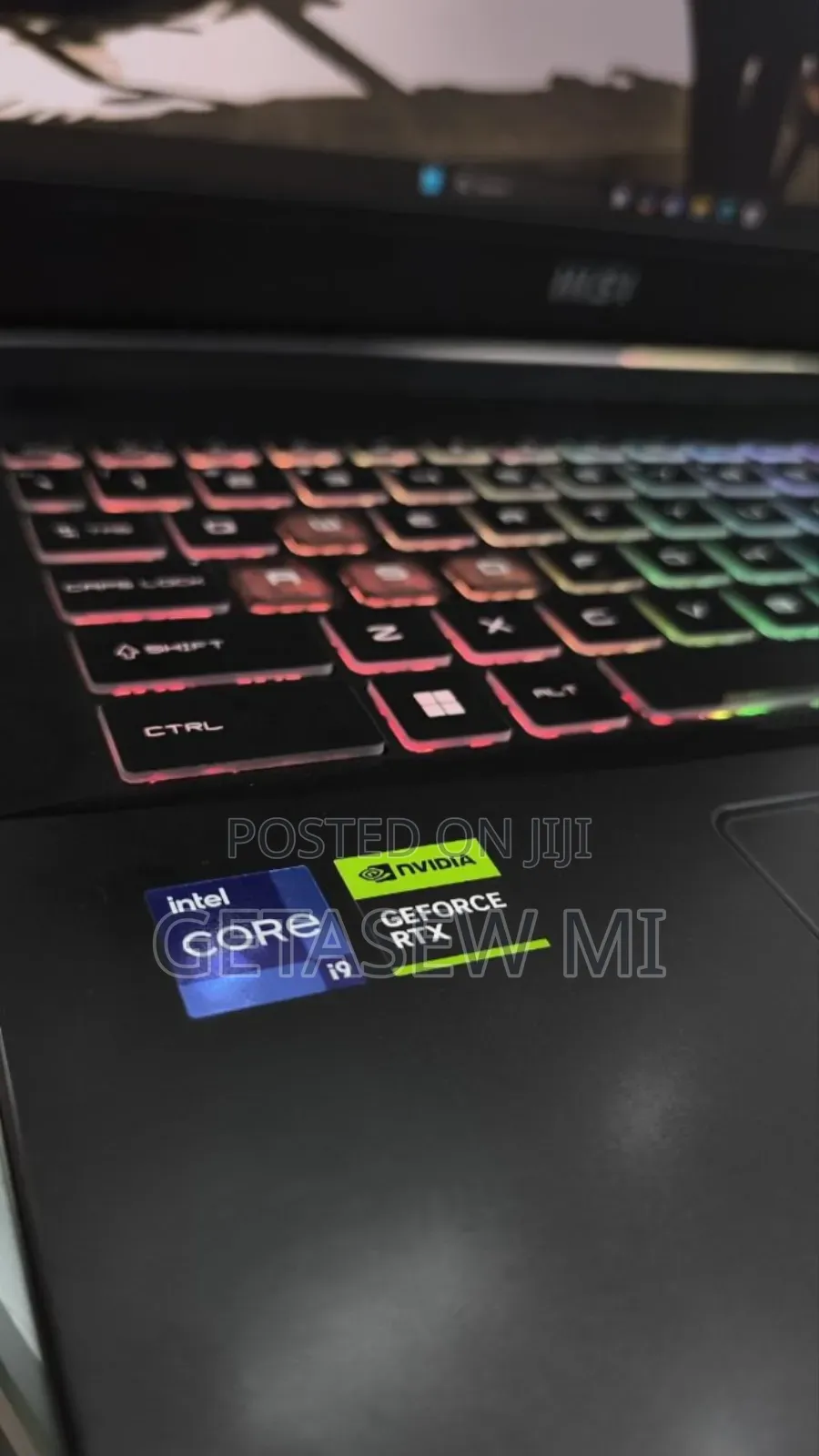 New Laptop MSI 16GB Intel Core I9 SSD 1T