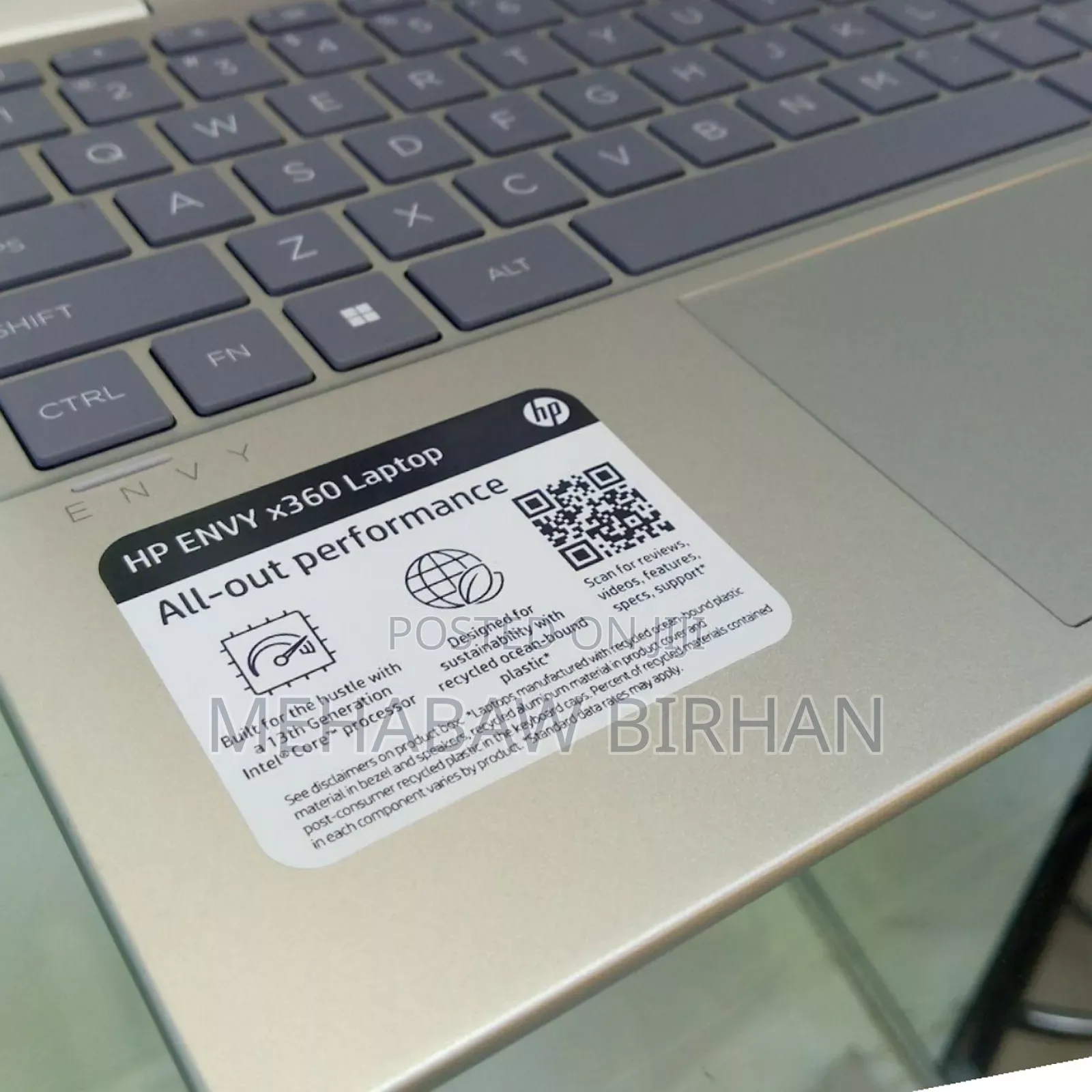 New Laptop HP Envy X360 16GB Intel Core I7 SSD 1T