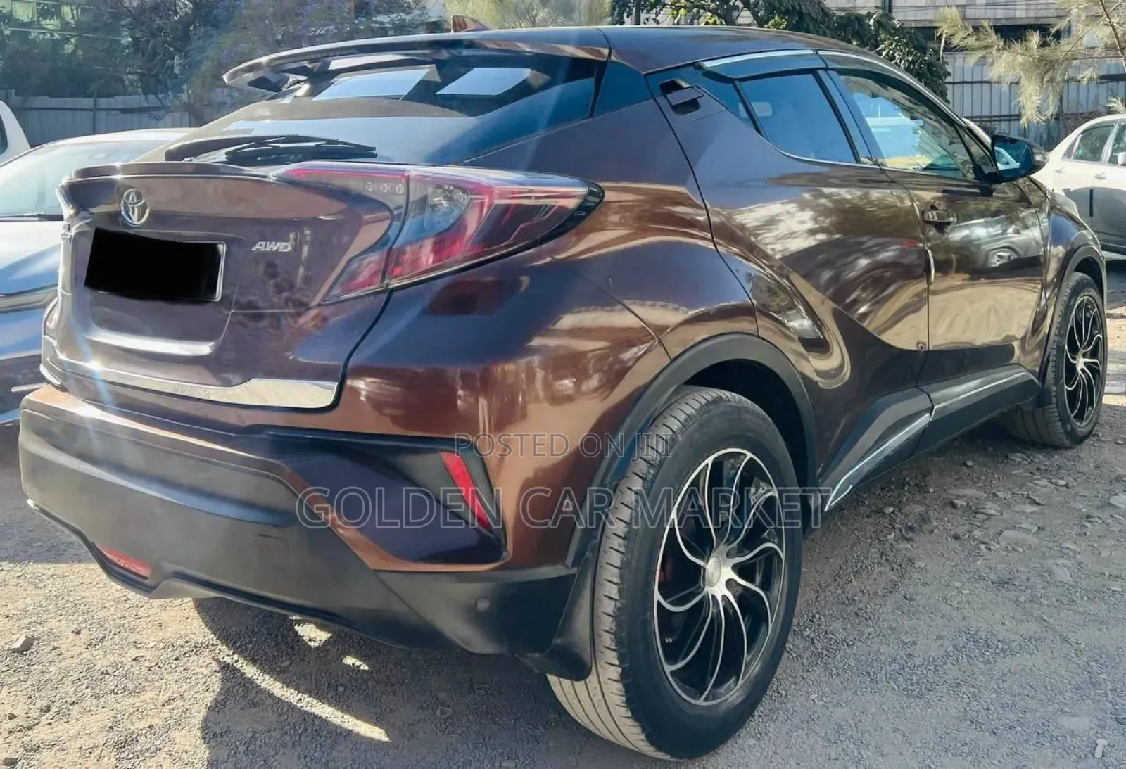 Toyota C-HR 2017 Brown