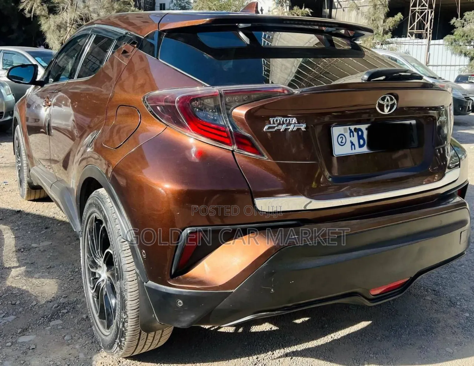 Toyota C-HR 2017 Brown