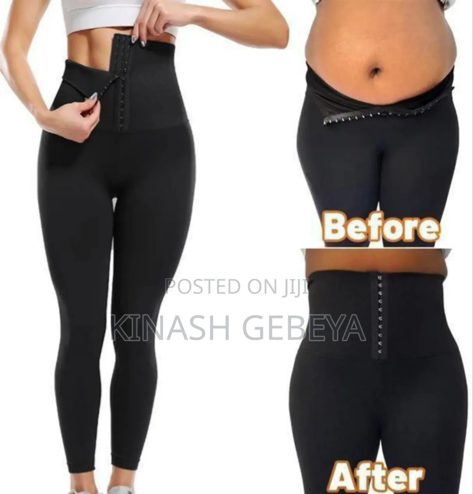 High Waist Sweat Pants(ውፍረት መቀነሻ ታይት)
