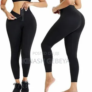 High Waist Sweat Pants(ውፍረት መቀነሻ ታይት)
