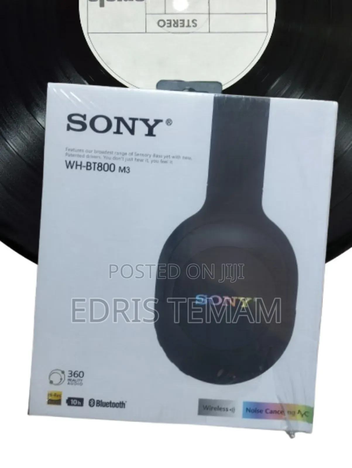 Sony Wh - Bt 800 M3 Wireless Headphones - Immersive Sound