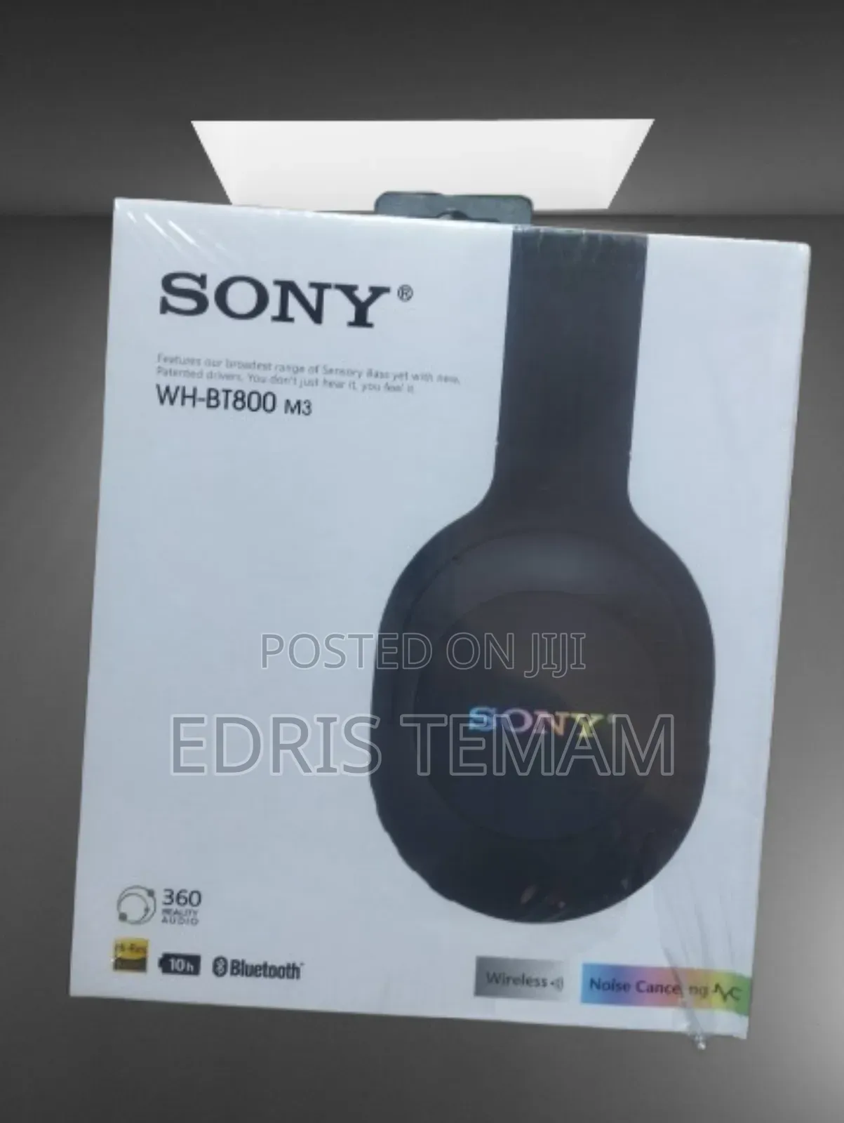 Sony Wh - Bt 800 M3 Wireless Headphones Black