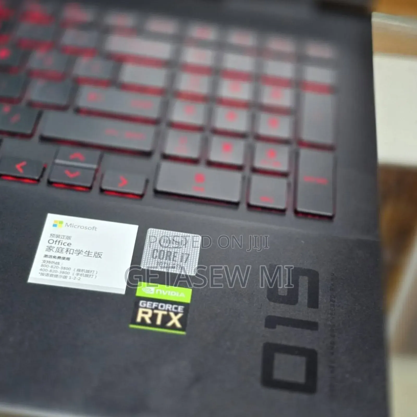 New Laptop HP Omen 15 16GB Intel Core I7 SSD 512GB