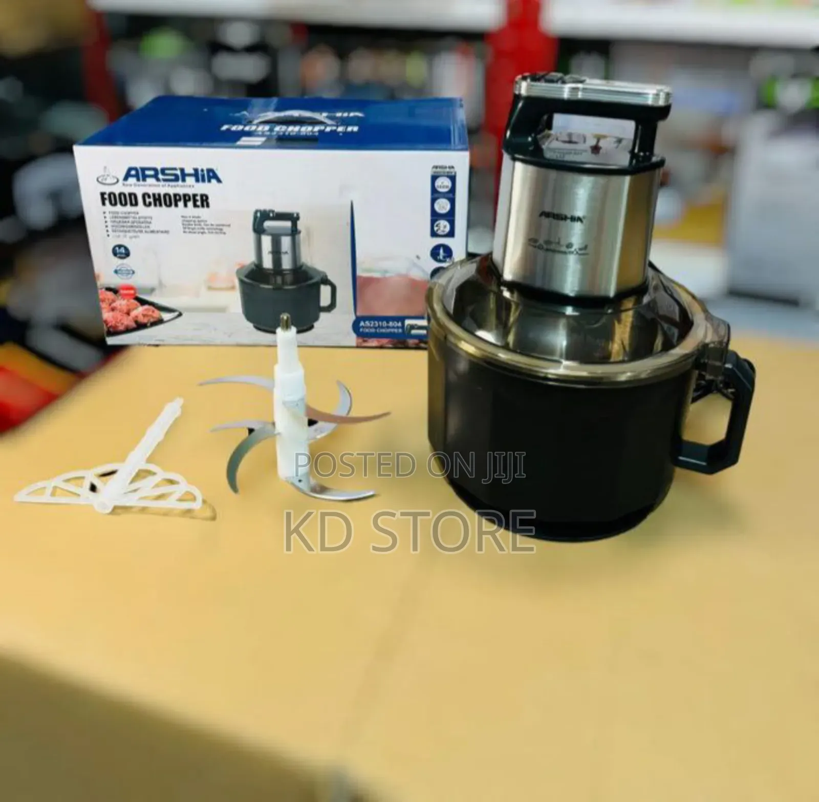  Arshia Food Processor
 የሽንኩርት እና የስጋ መፍጫ ማሽን