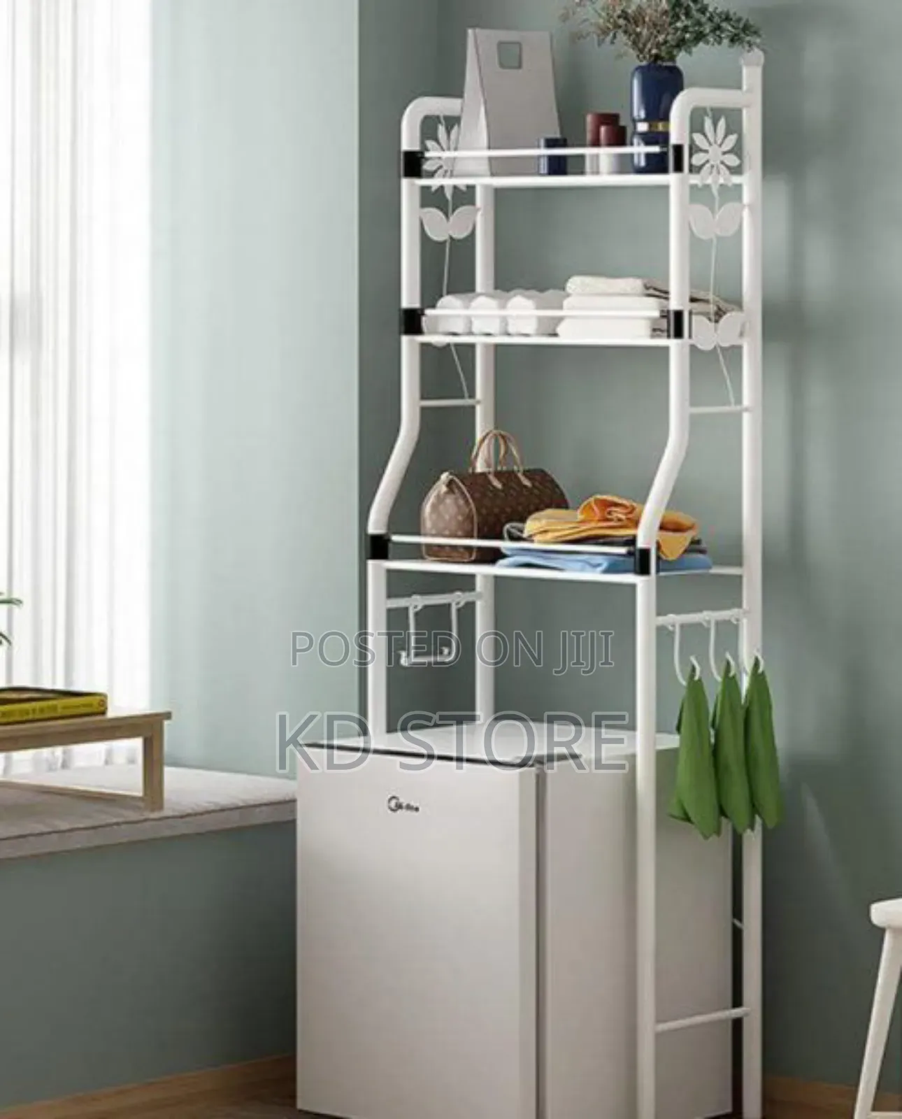 Over Toilet Wc Rack
 3tier Washing Machine/Toilet Rack