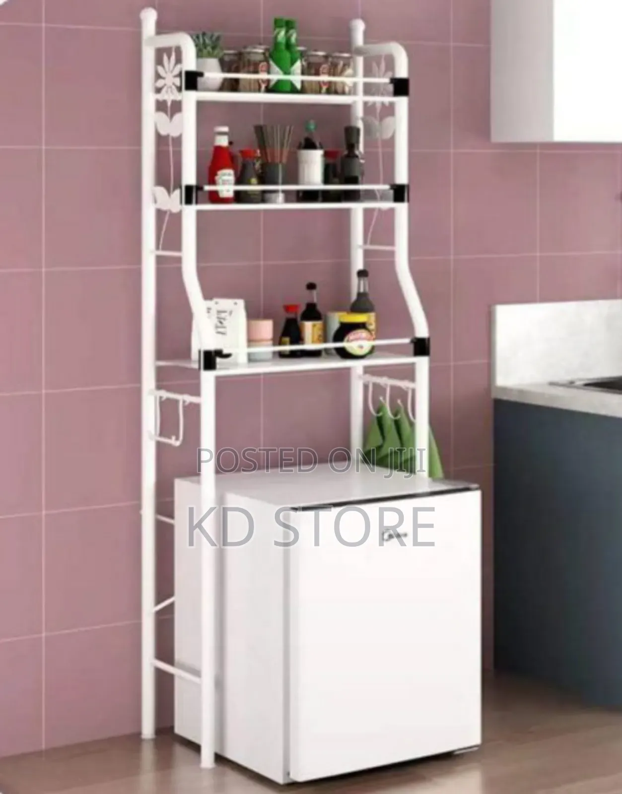 Over Toilet Wc Rack
 3tier Washing Machine/Toilet Rack