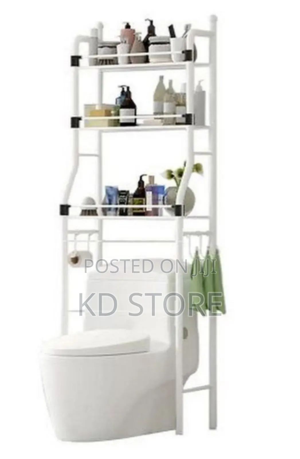 Over Toilet Wc Rack
 3tier Washing Machine/Toilet Rack