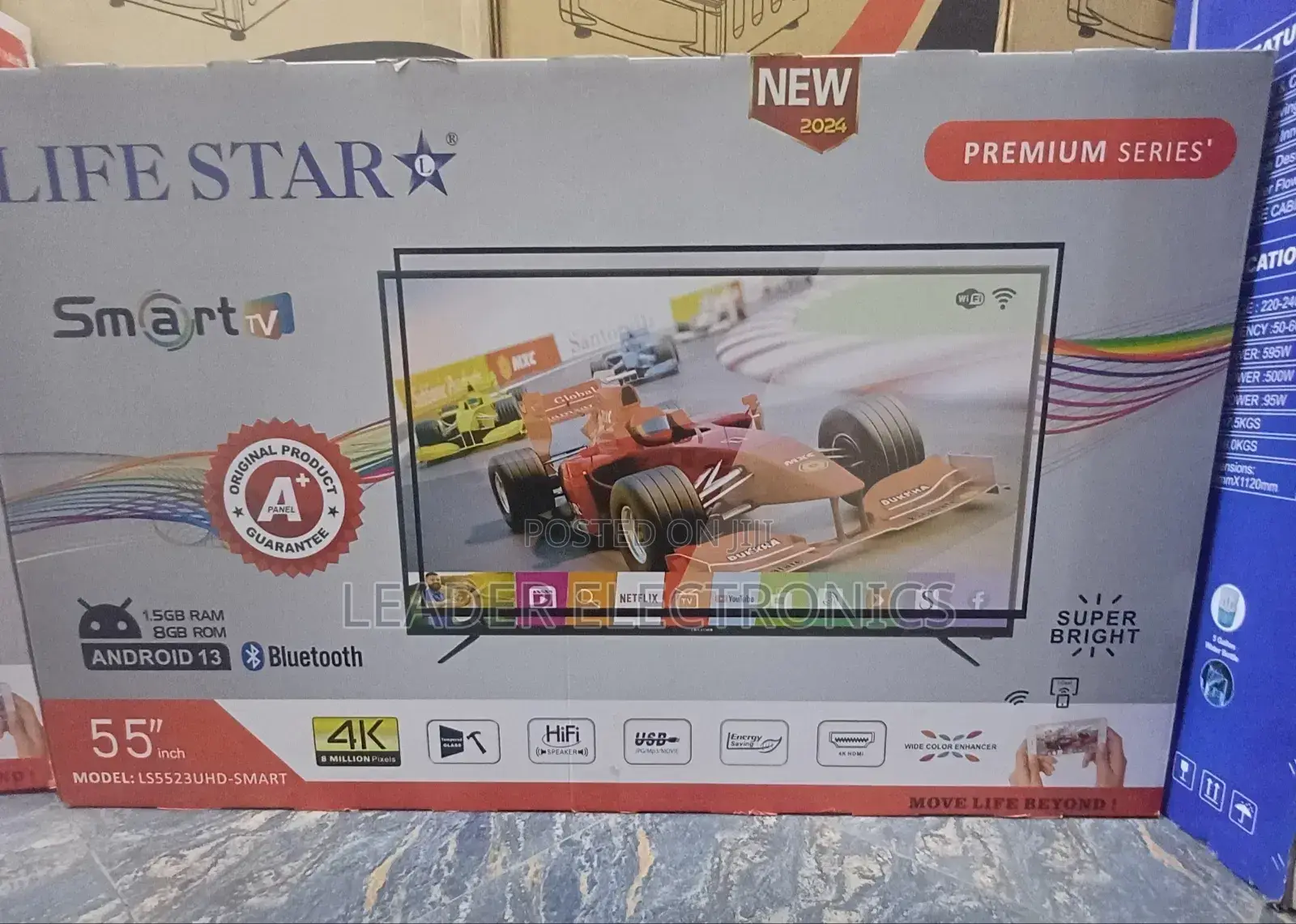 Lifestar Tv 43 Inch Smart Android New 2025
