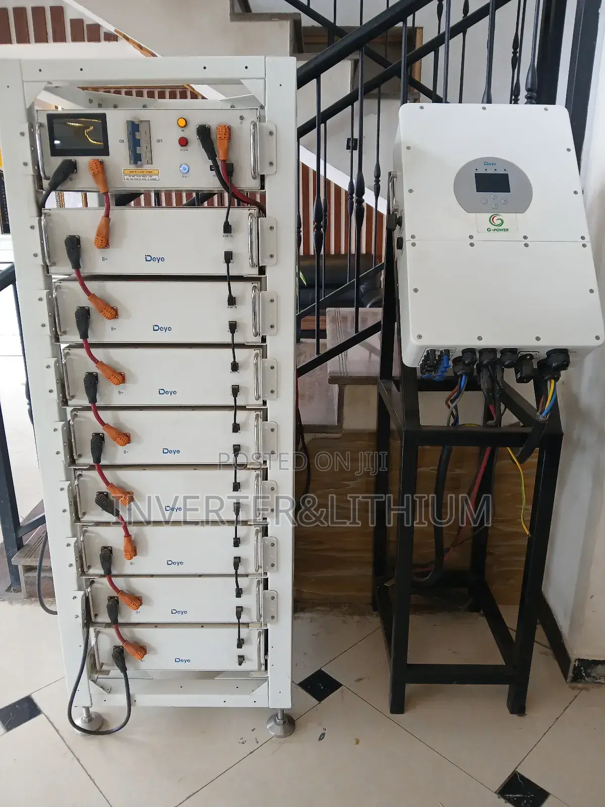 Hybrid Inverter Lithium Ion Battery /ኢንቨርተር እና ባትሪ