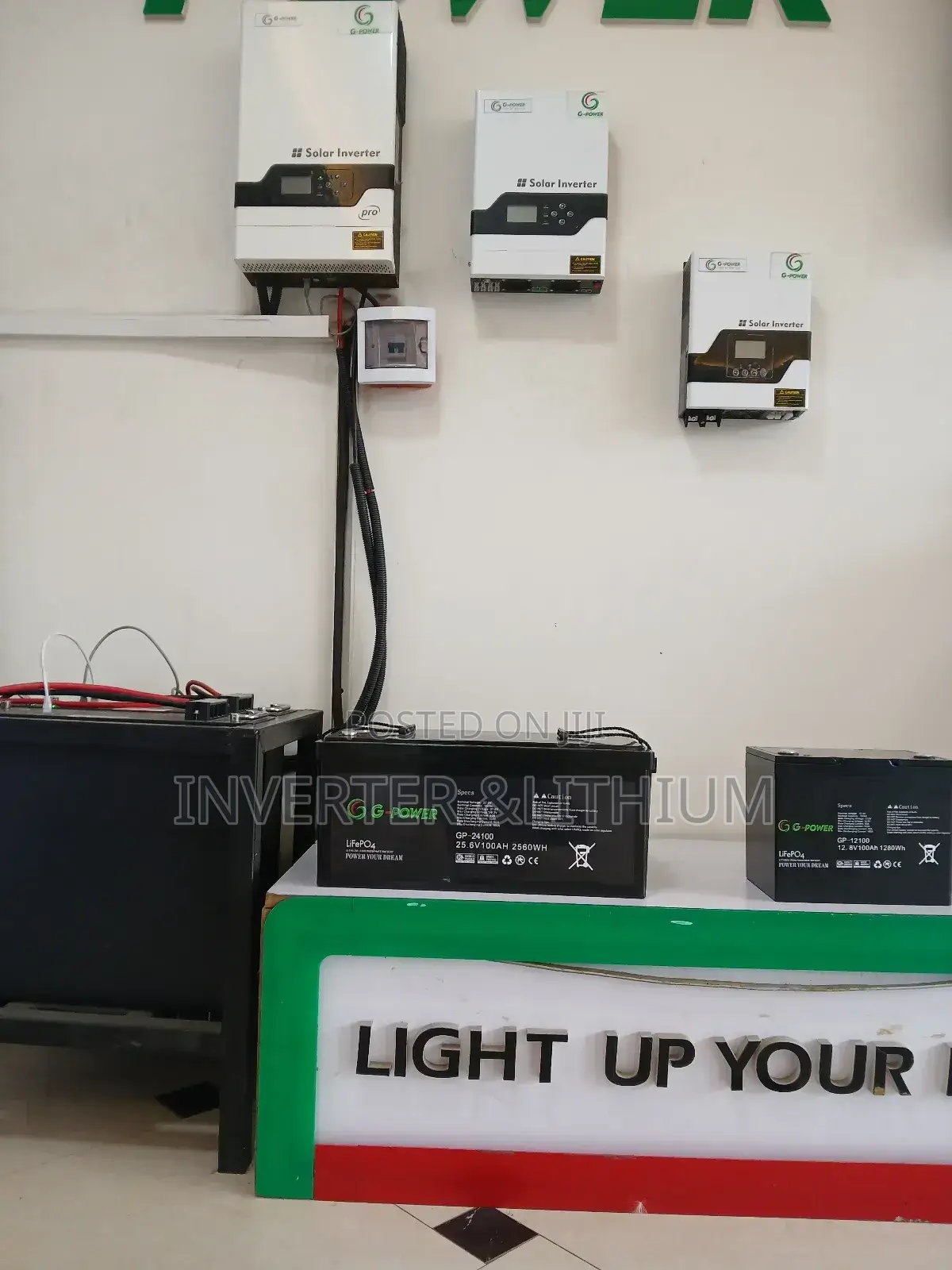 Hybrid Inverter Lithium Ion Battery /ኢንቨርተር እና ባትሪ