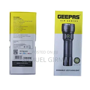 Geepas Zoomable Led Flashlight Original