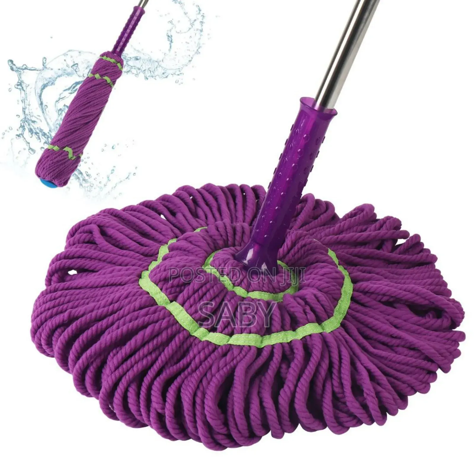 Hand Free Microfiber Twist Mop