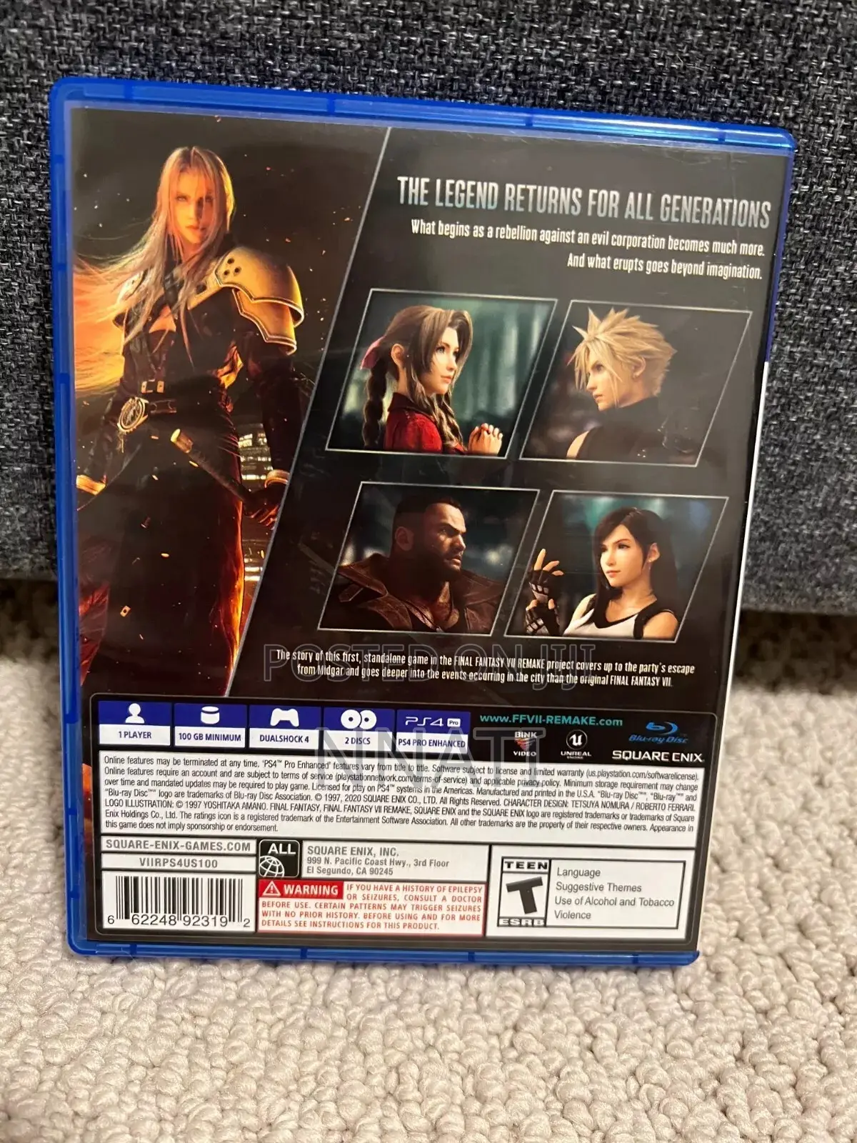 Final Fantasy Vii Remake