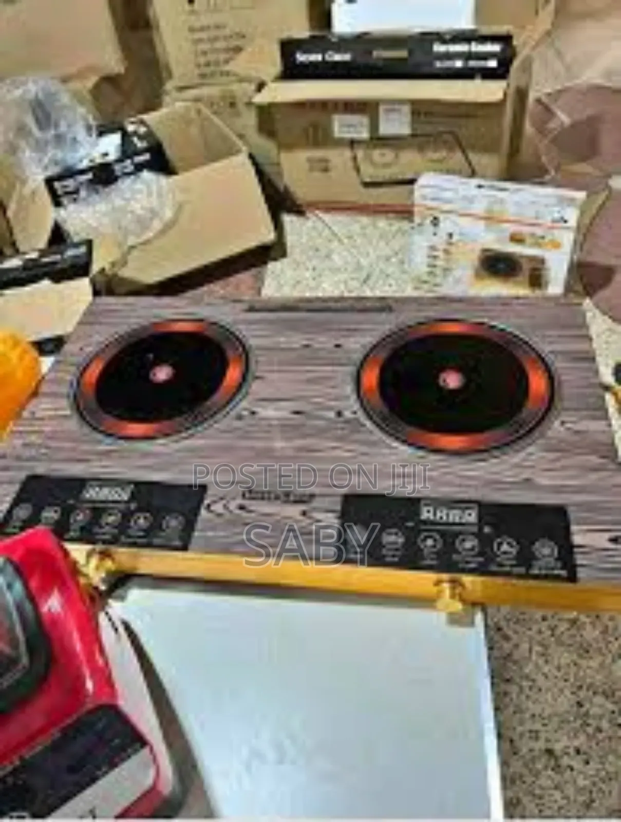 2in 1 Silver Crest Touch Technology Electric Stove