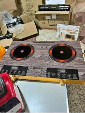 2in 1 Silver Crest Touch Technology Electric Stove