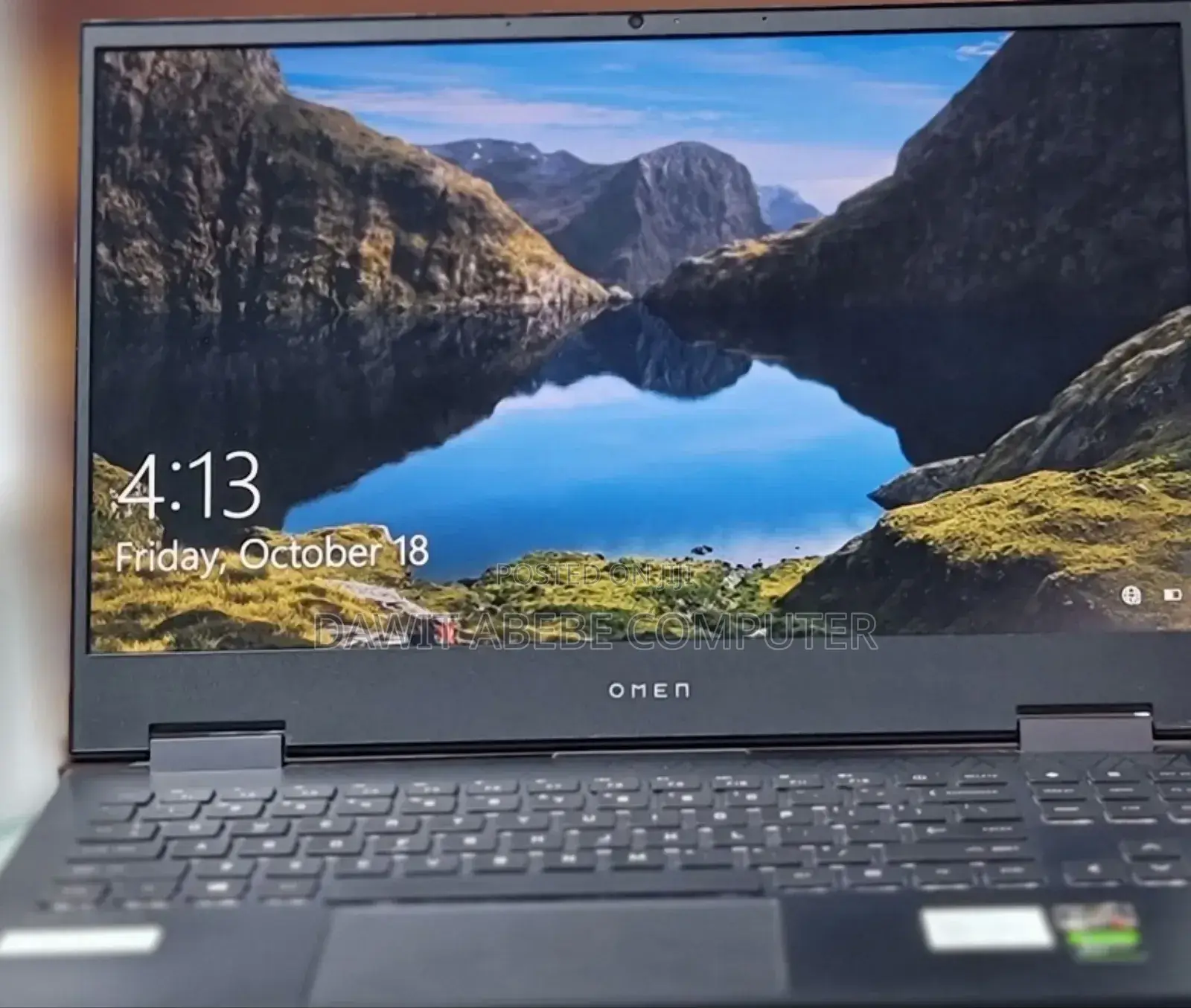 New Laptop HP Omen 15 8GB Intel Core I5 SSD 512GB