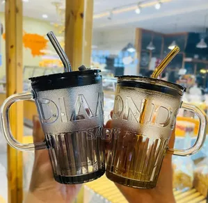 Diamond Heat Resistant Glass Mug