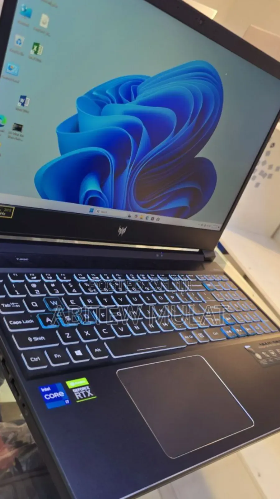 New Laptop Acer Predator Helios 300 16GB Intel Core i7 SSD 1T