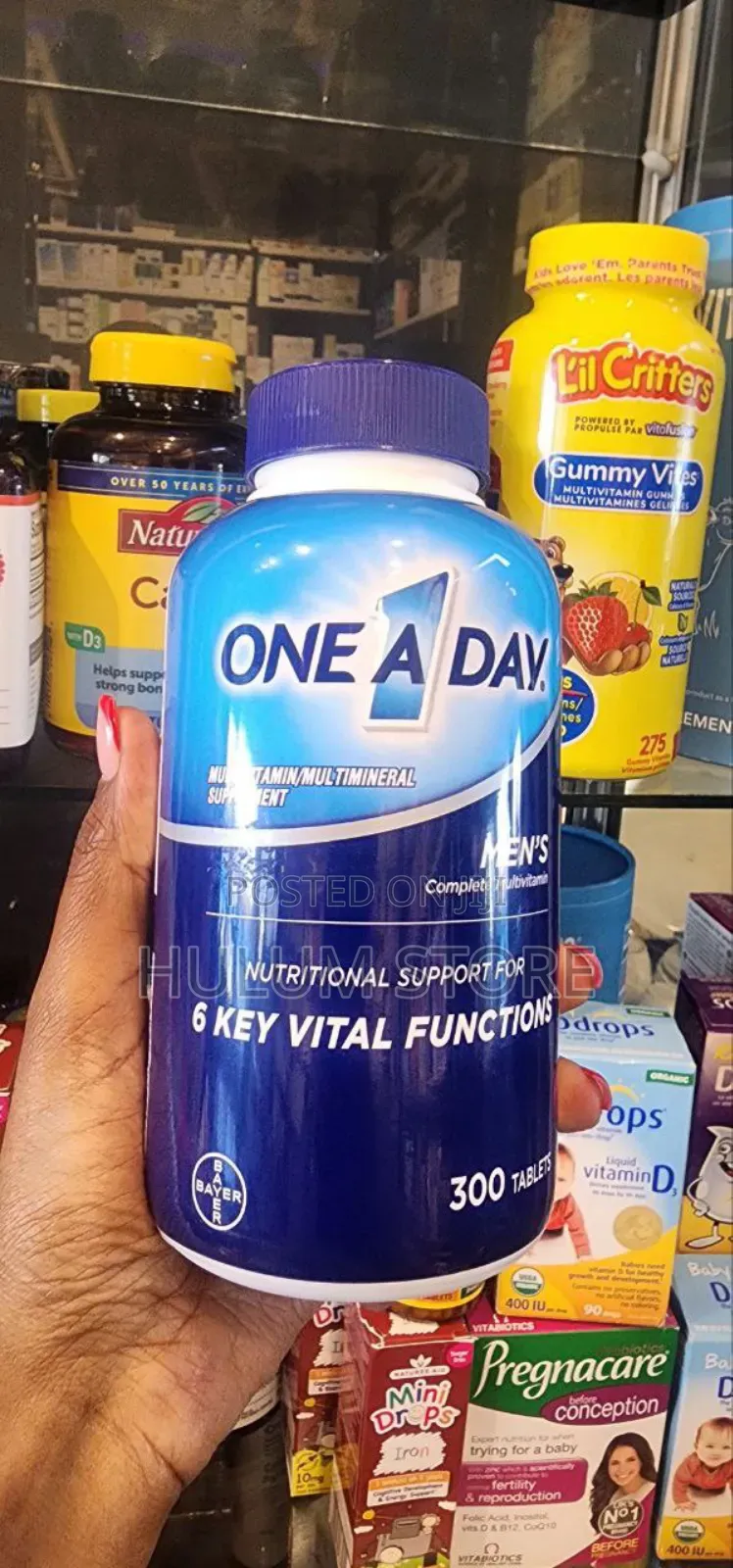 One a Day 
Men's Multivitamin 300 Tablets Complete Daily