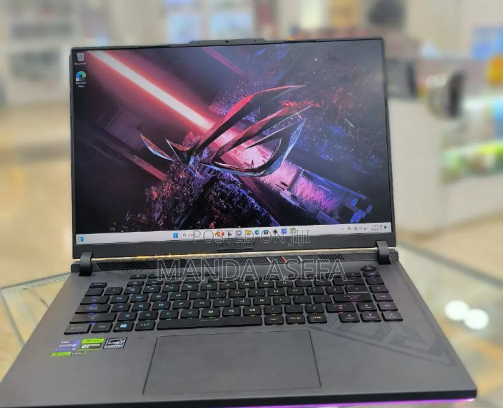 New Laptop Asus ROG Strix G16 G614 16GB Intel Core I9 SSD 1T