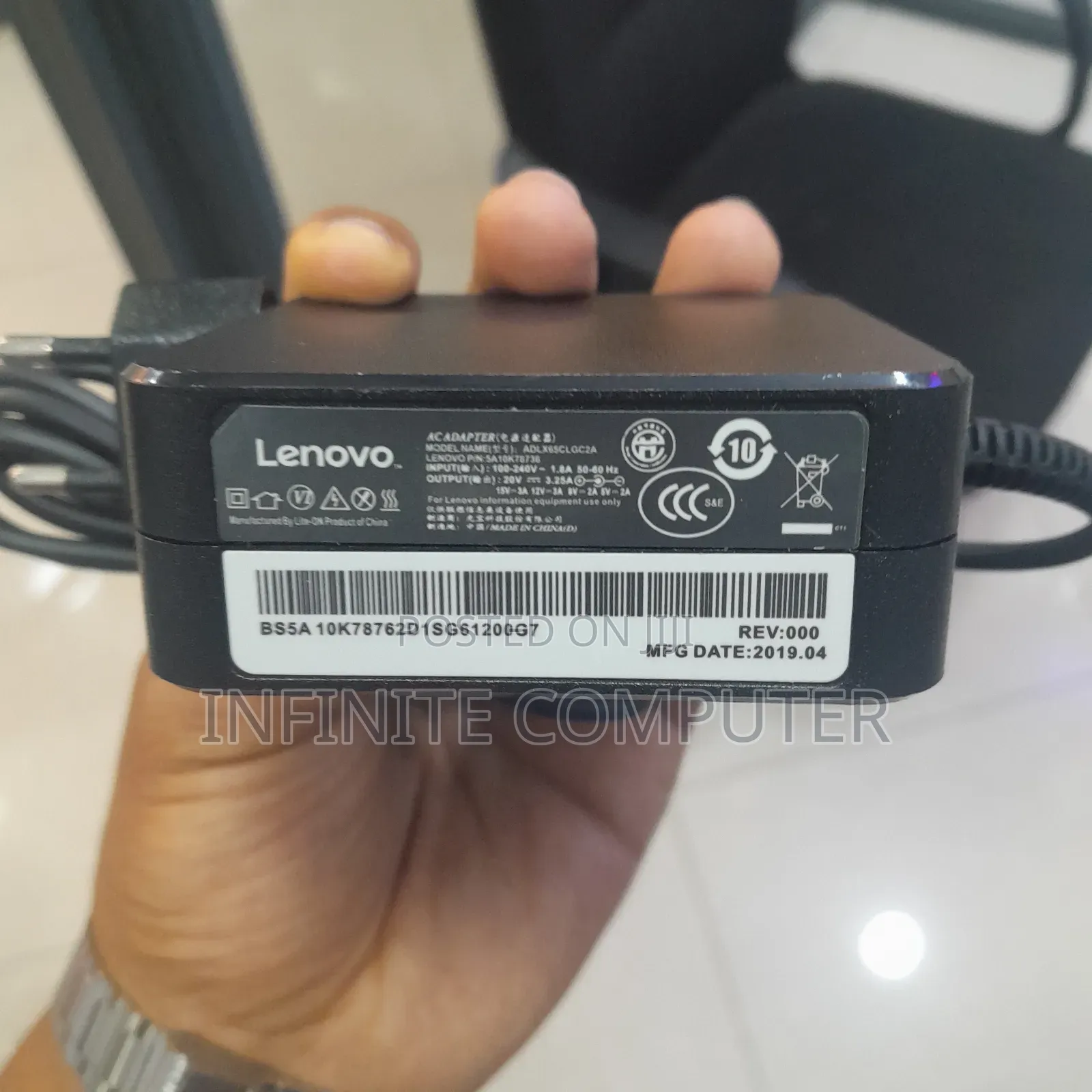 Lenovo Type C Charger