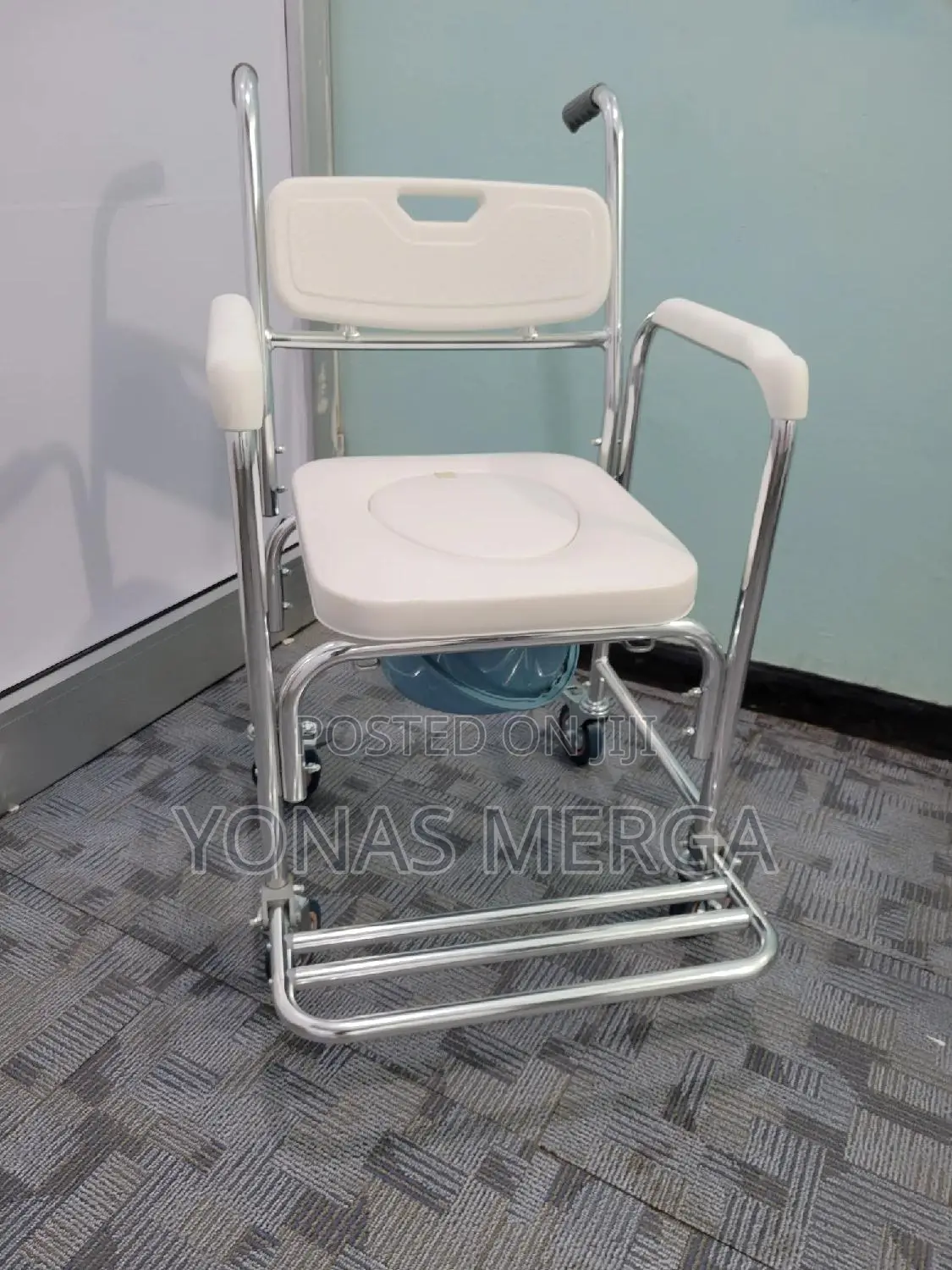 Commode Toilet፪轧padded Backrest Seat0袸shower Chairፖፖchair