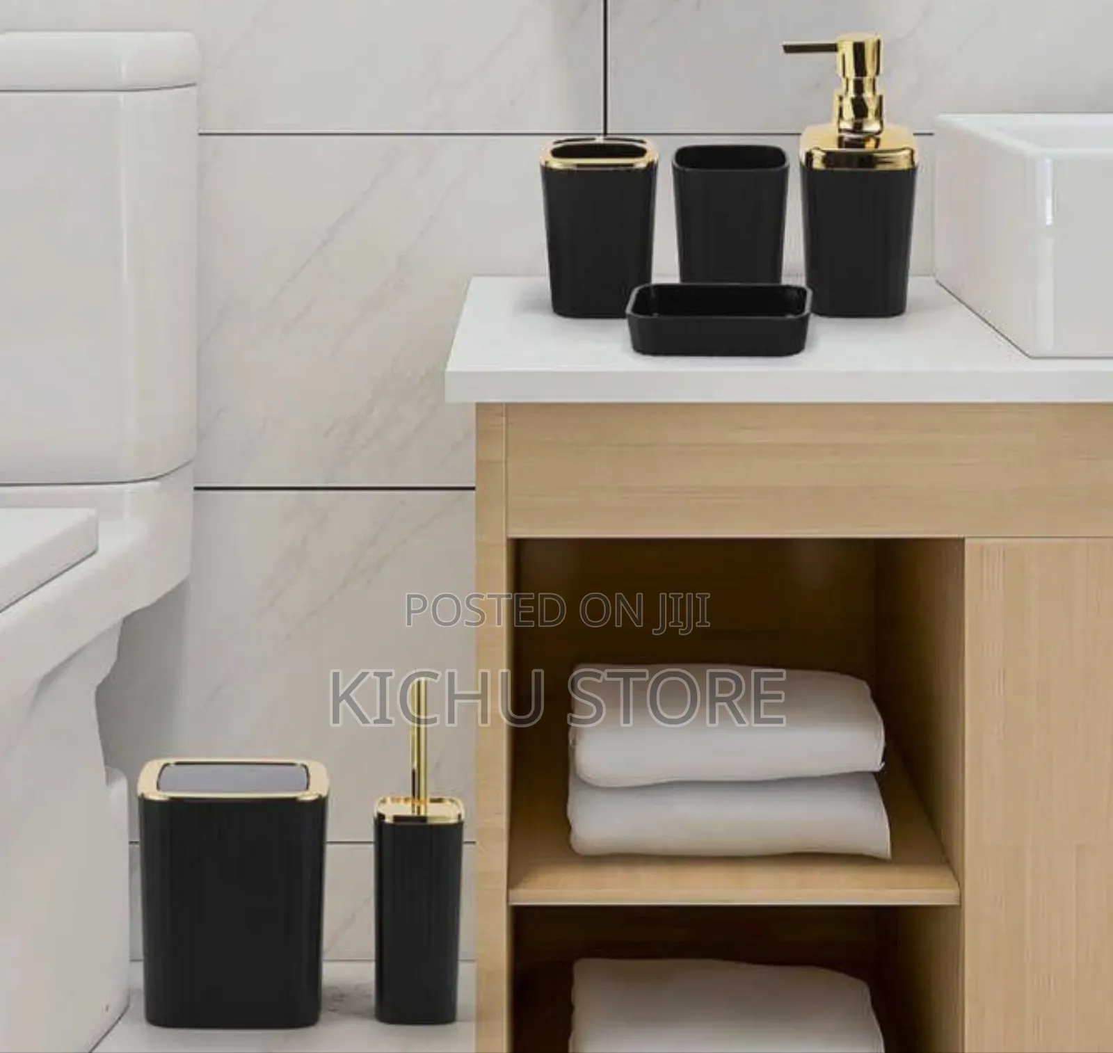 6 PCS Bathroom Set