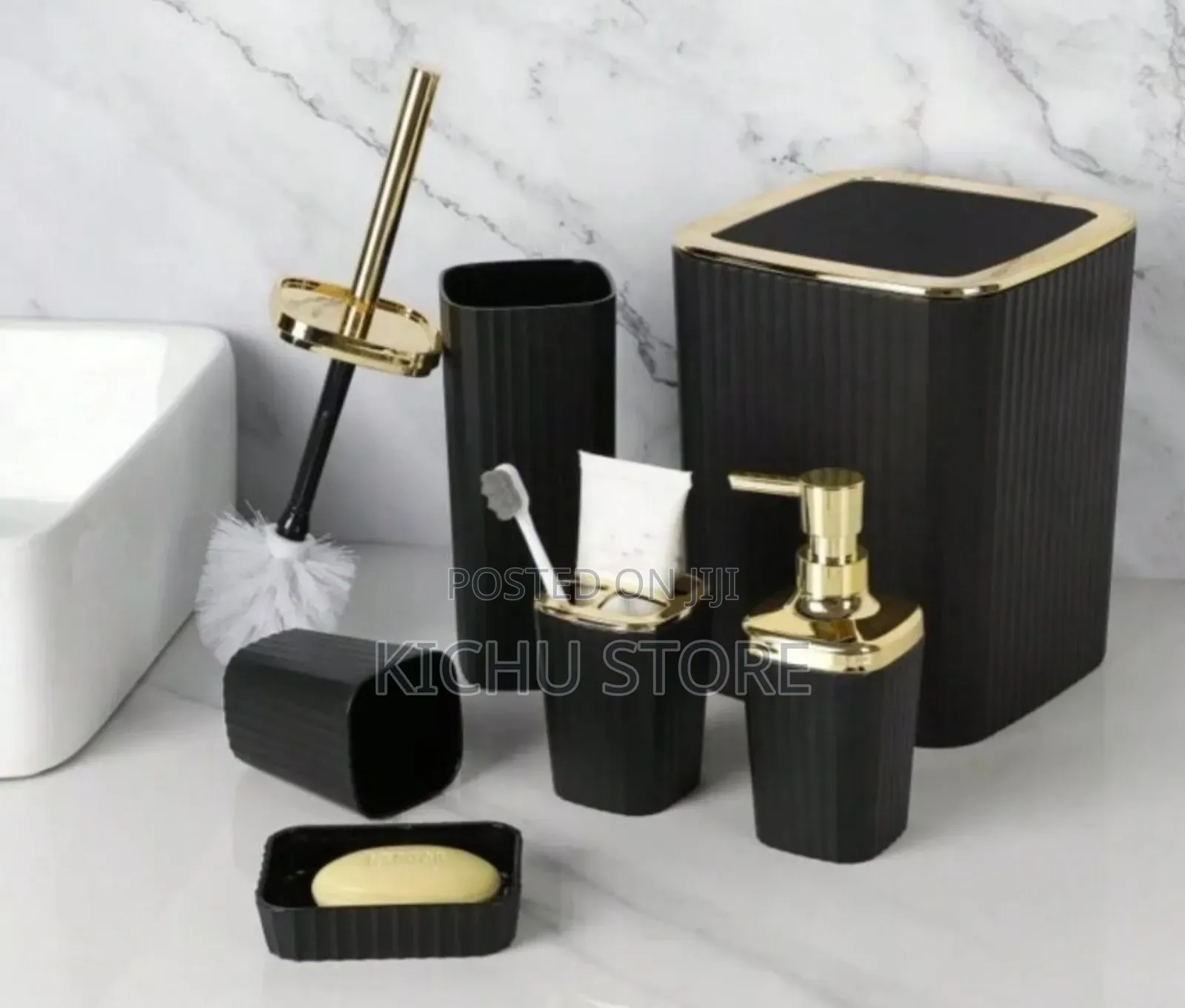 6 PCS Bathroom Set