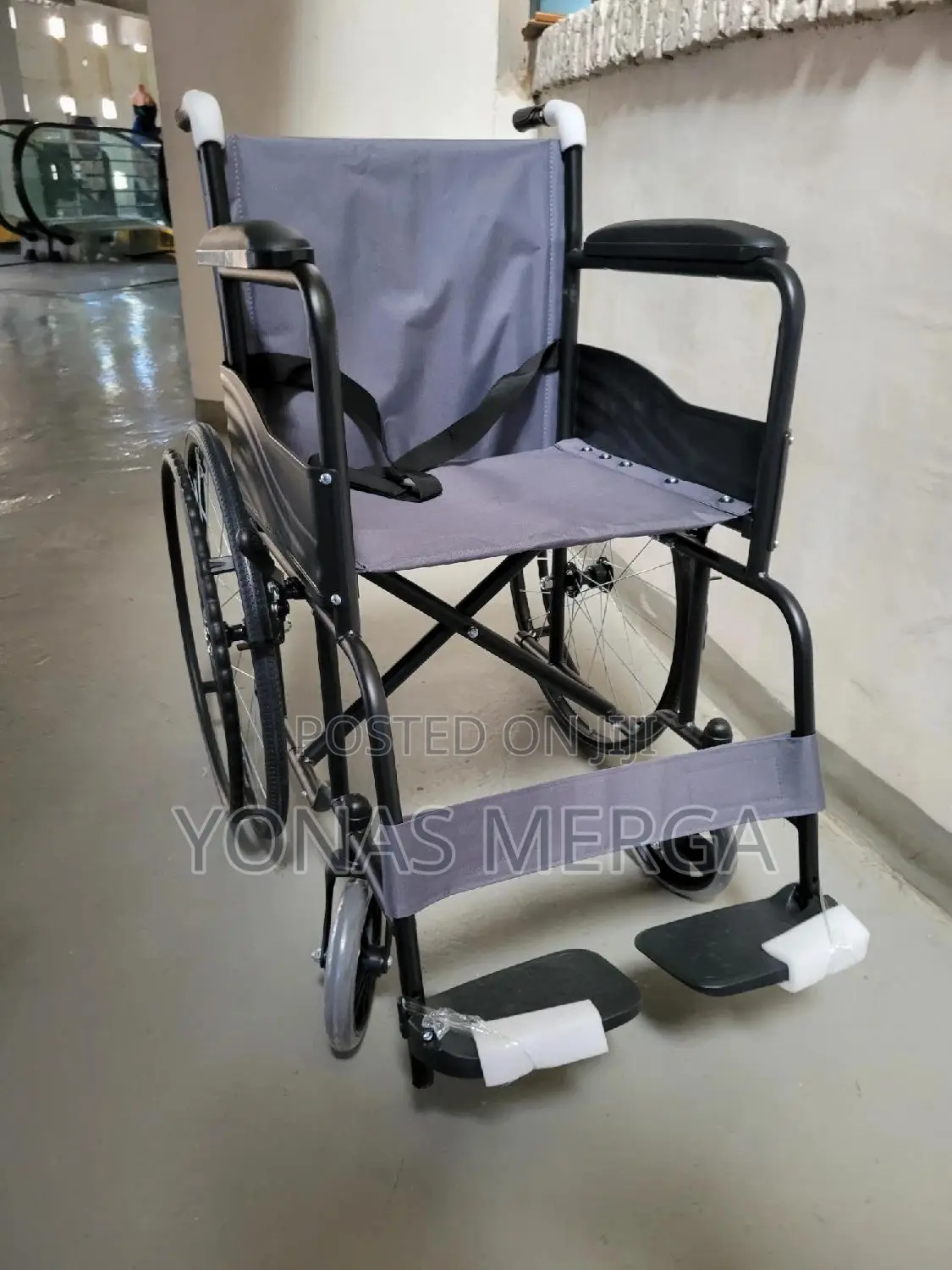 Folding Wheelchair for Travelling Purpose Specially Umrah