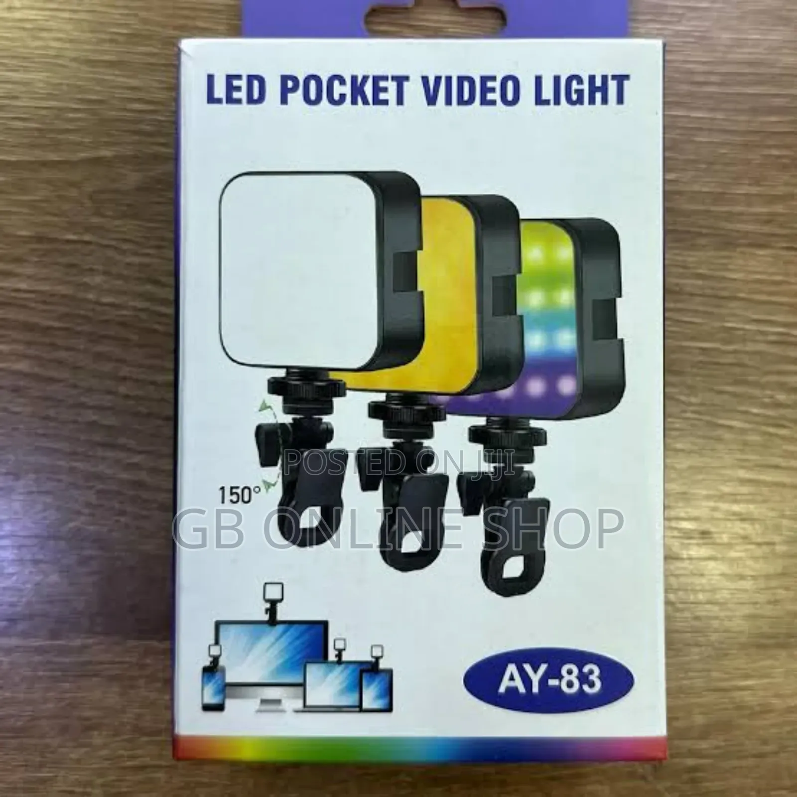 Ay-83 Rgb Video Light
