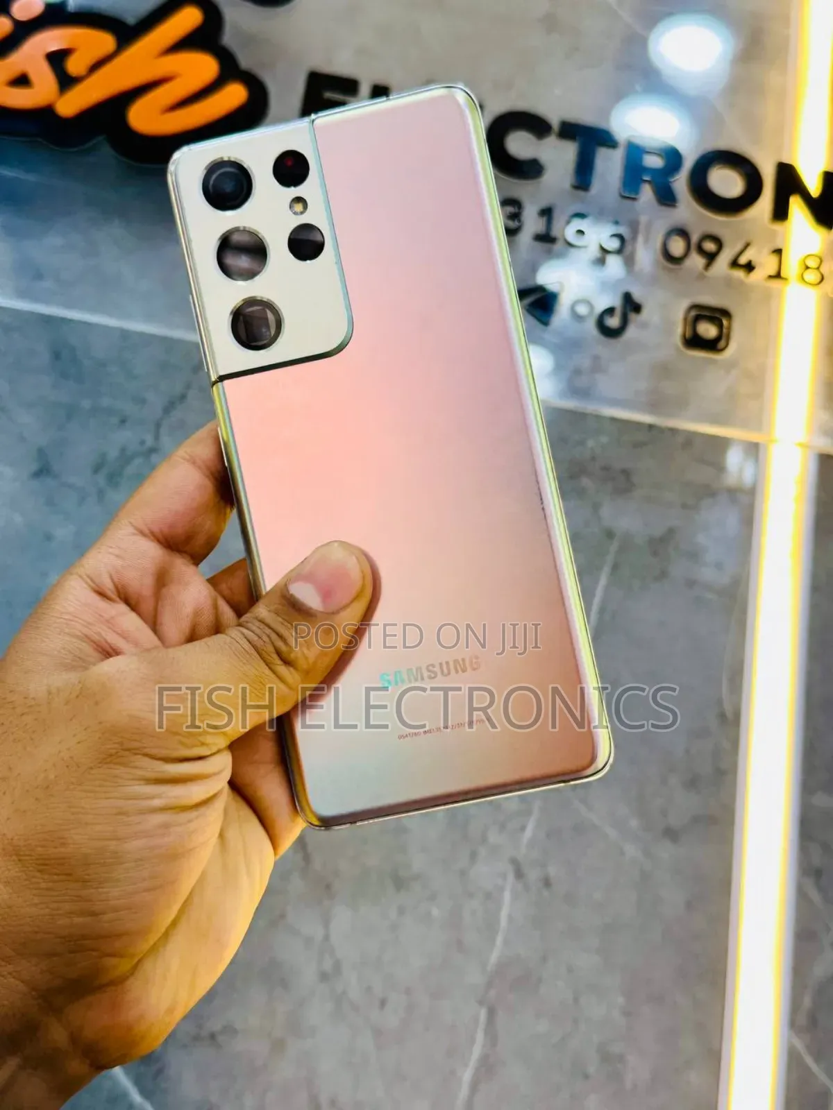 New Samsung Galaxy S21 Ultra 5G 256 GB Silver