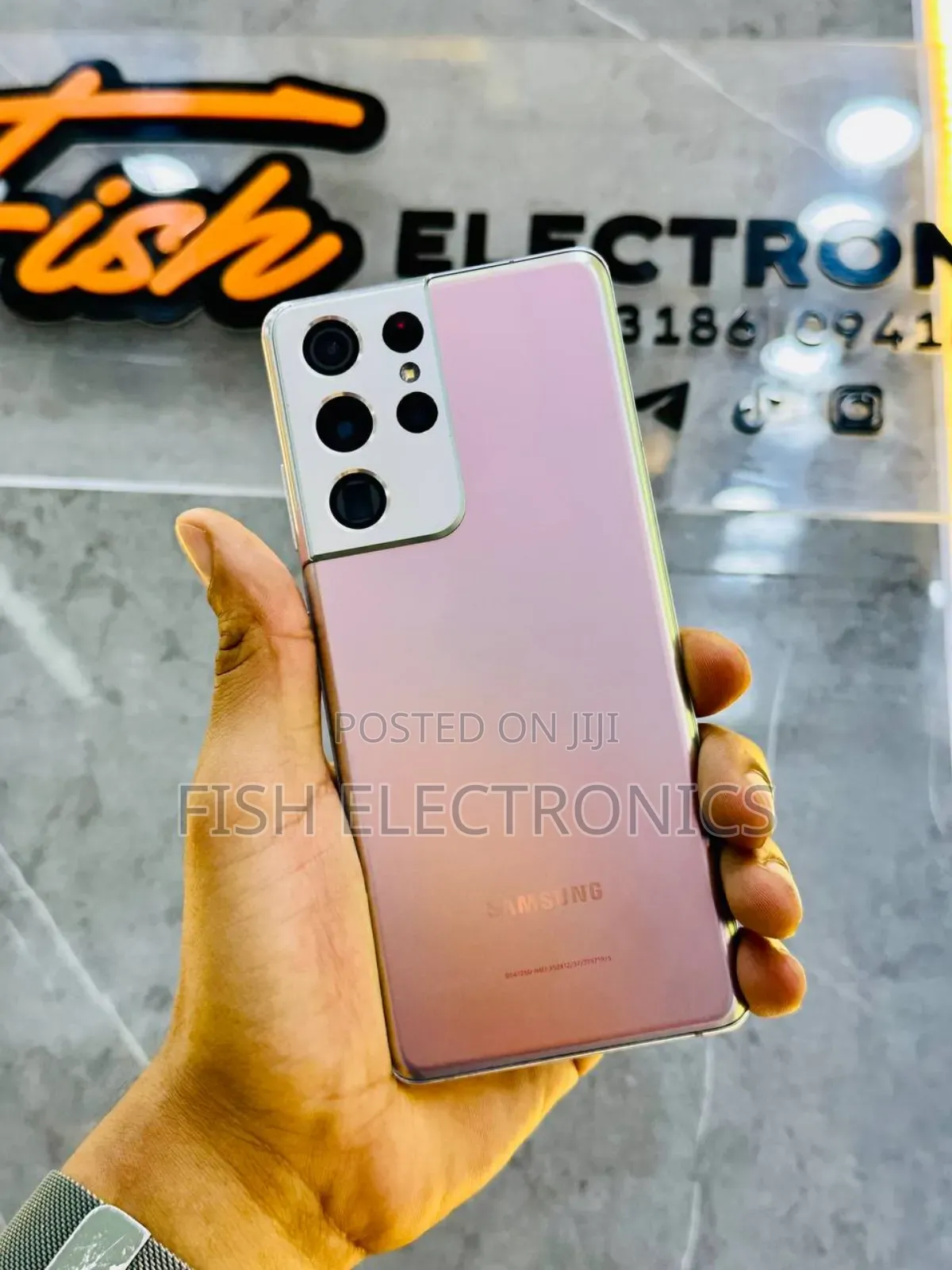 New Samsung Galaxy S21 Ultra 5G 256 GB Silver