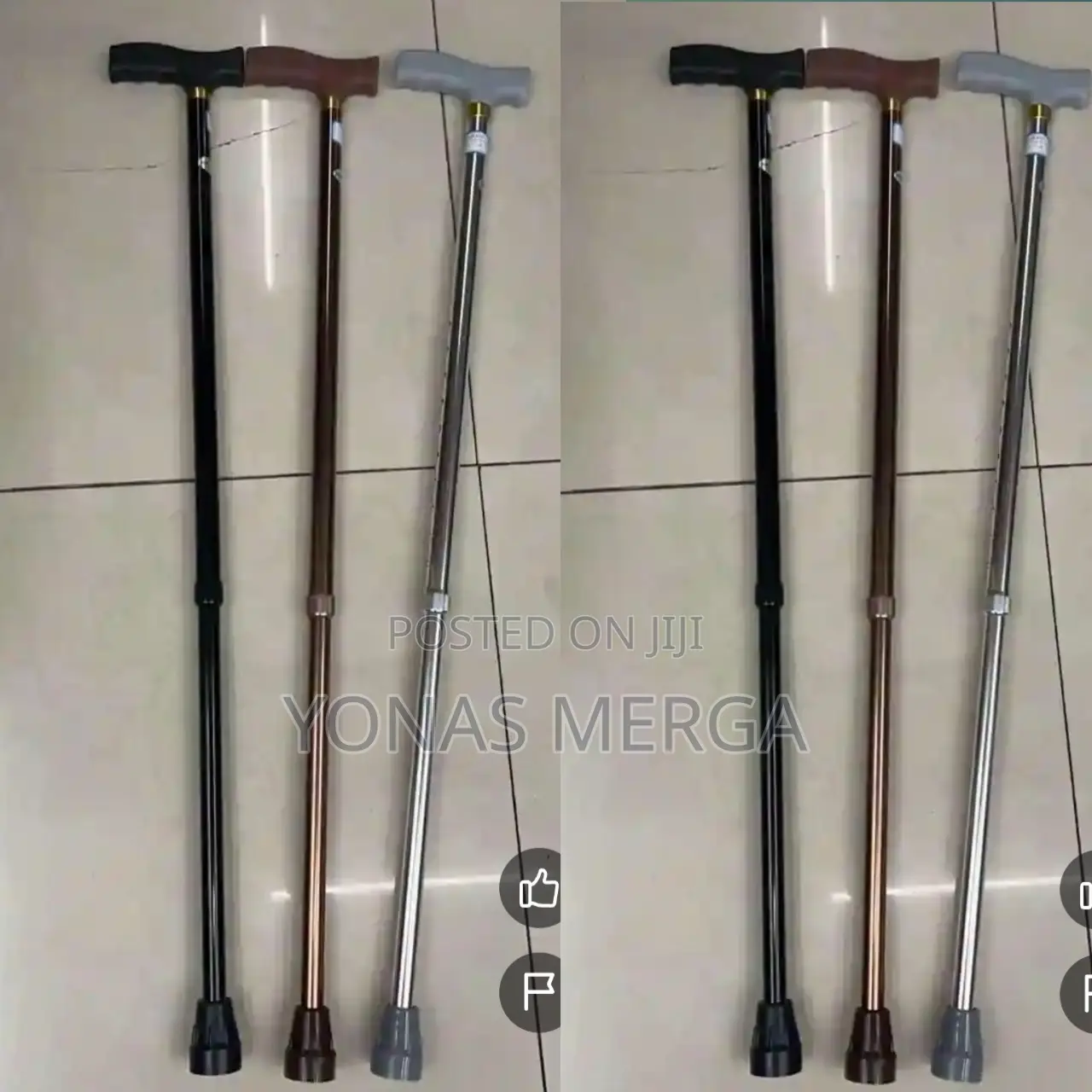 Strong Steel for Patients Walking Stick፫%Stable for Your Use