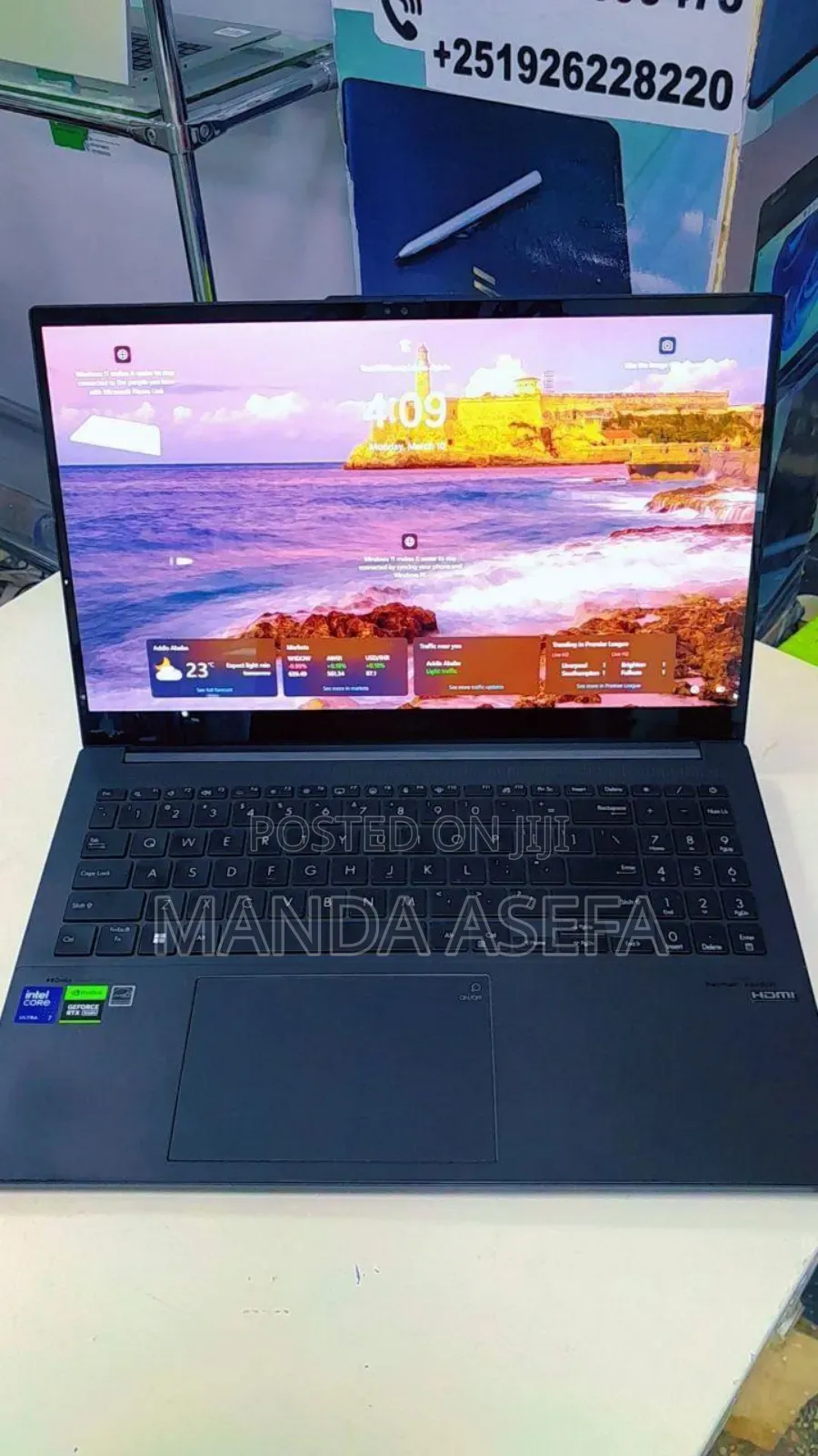 New Laptop Asus VivoBook 15 X505BA 16GB Intel Core Ultra 7 SSD 1T