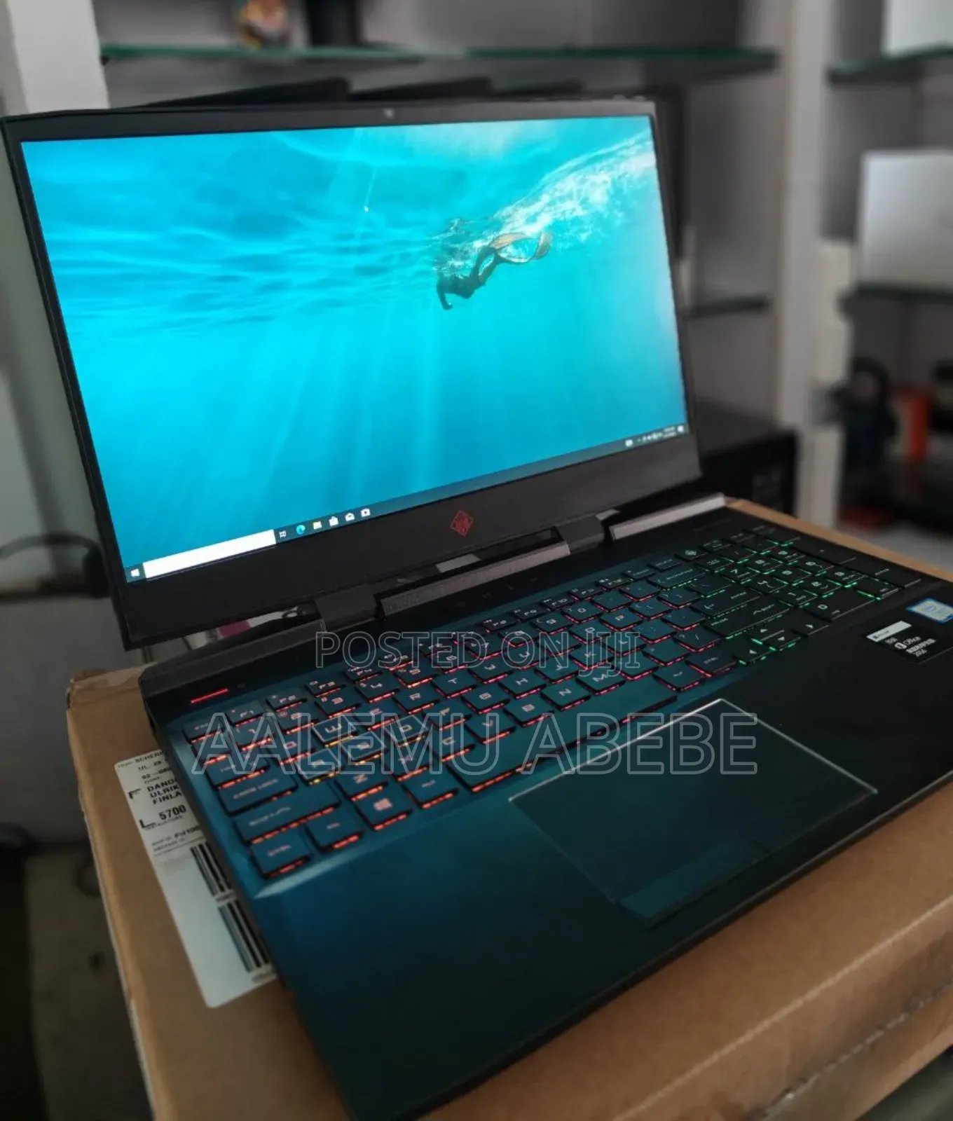 New Laptop HP Omen X 16GB Intel Core I7 SSD 512GB
