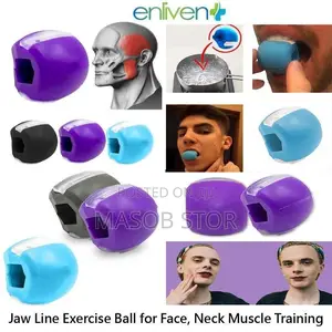 Jawline Exerciser Jaw Face Neck Exerciser / ( አገጭ ማስተካከያ )